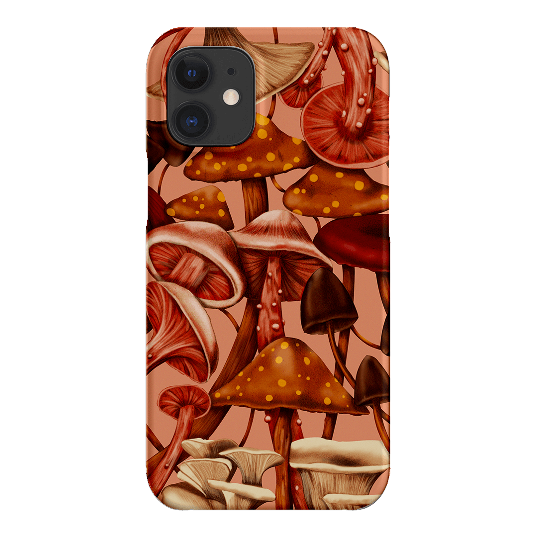 Shrooms Printed Phone Cases iPhone 12 Mini / Snap by Kelly Thompson - The Dairy