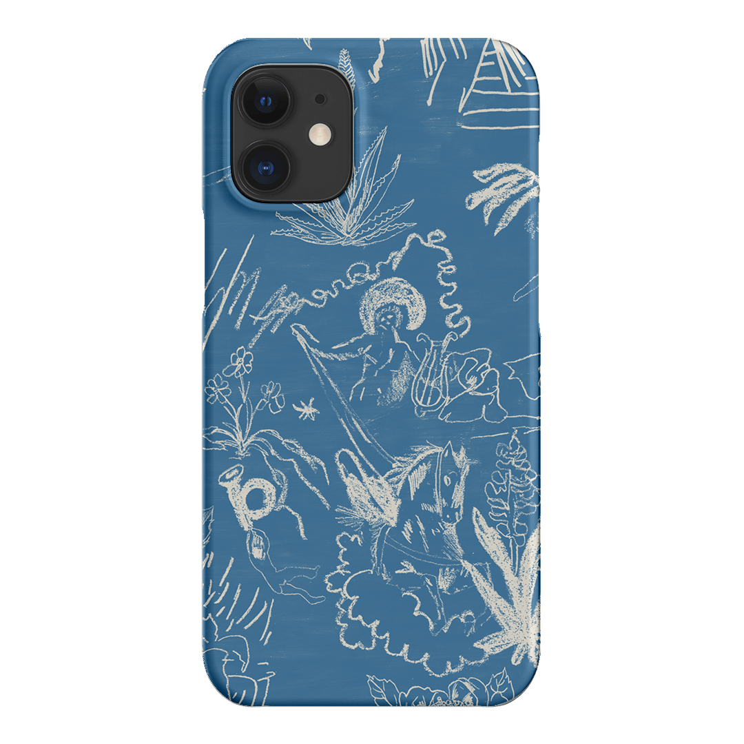 Temple Del Sol Printed Phone Cases iPhone 12 Mini / Snap by Desmond & Dempsey - The Dairy