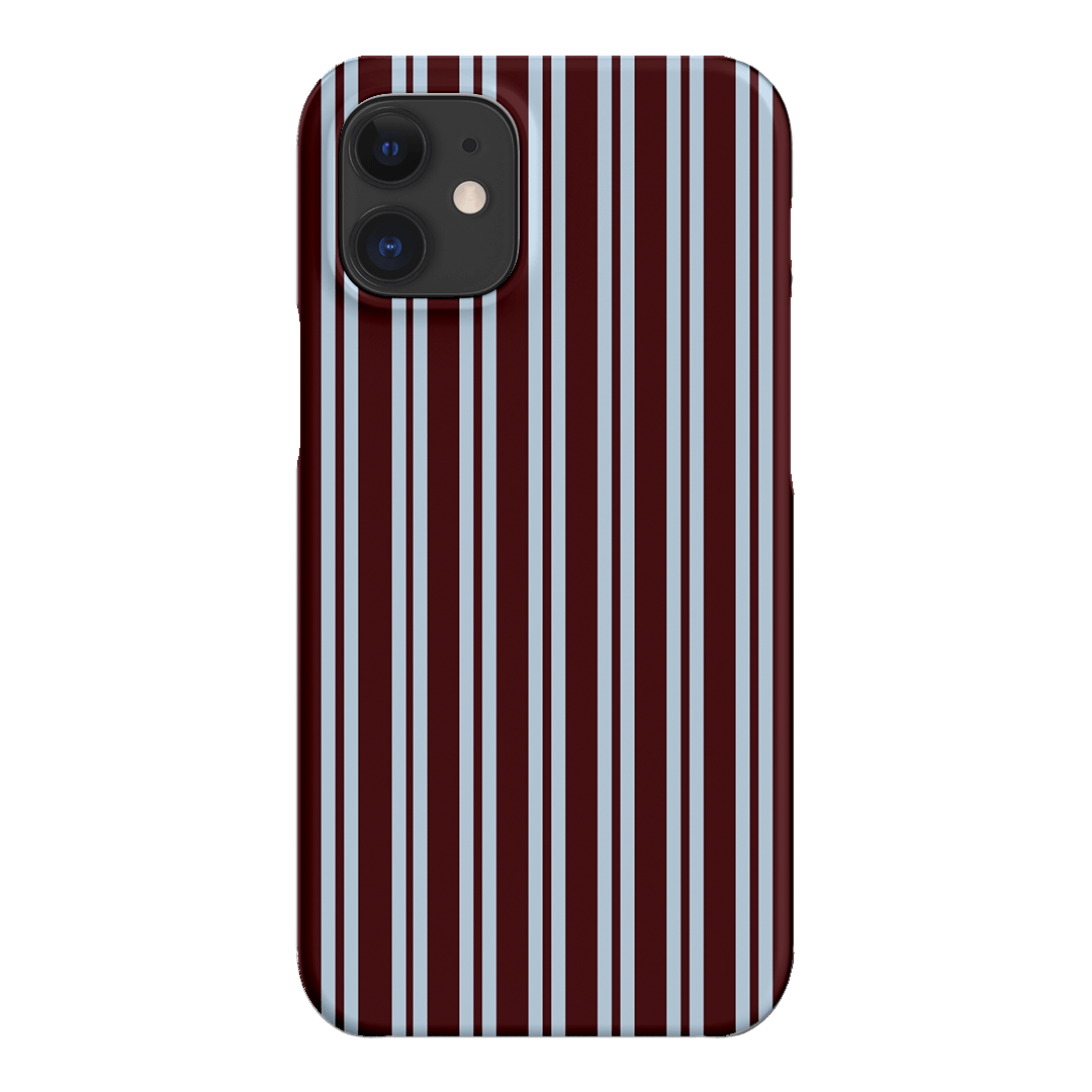 Varsity Stripes Printed Phone Cases iPhone 12 Mini / Snap by The Dairy - The Dairy