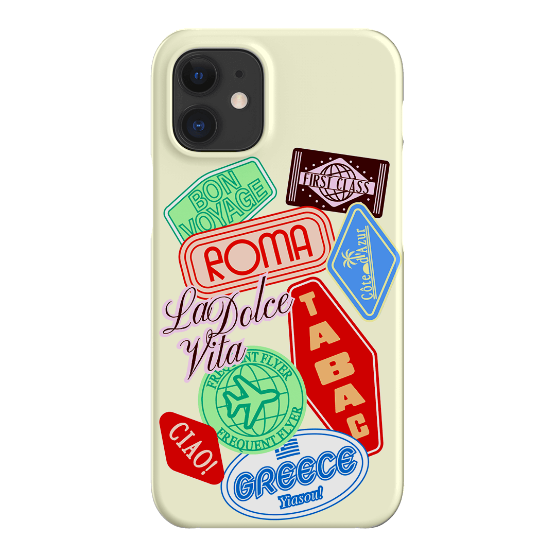 Well Travelled Printed Phone Cases iPhone 12 Mini / Snap by The Dairy - The Dairy