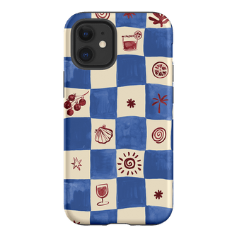 Afternoon Mezze Cornflower Printed Phone Cases iPhone 12 Mini / Armoured by Charlie Taylor - The Dairy