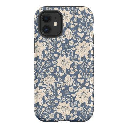 Blue Garden Printed Phone Cases iPhone 12 Mini / Armoured by Kasiags Art - The Dairy
