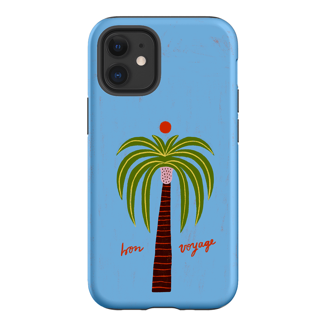 Bon Voyage Blue Printed Phone Cases iPhone 12 Mini / Armoured by Marie Faurrite - The Dairy