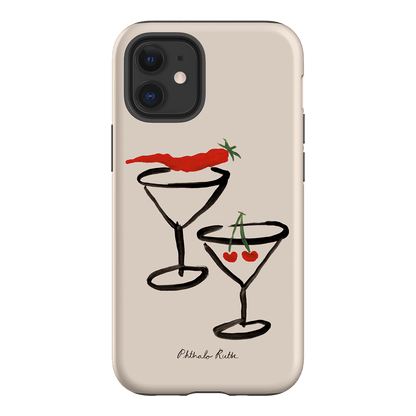 Chili Cherry Printed Phone Cases iPhone 12 Mini / Armoured by Phthalo Ruth - The Dairy