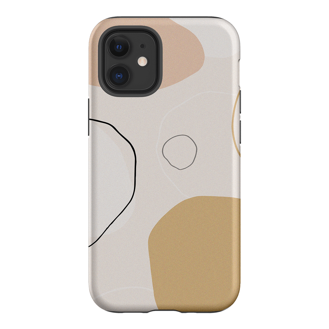 Clay Lines Printed Phone Cases iPhone 12 Mini / Armoured by Cass Deller - The Dairy