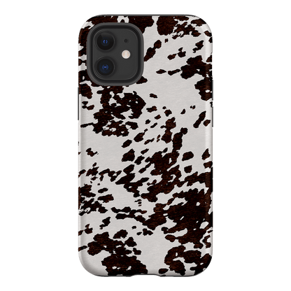 Cowhide Charm Printed Phone Cases iPhone 12 Mini / Armoured by The Dairy - The Dairy