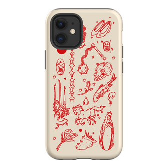 Dreamcore Cream Printed Phone Cases iPhone 12 Mini / Armoured by Easty Beasty - The Dairy