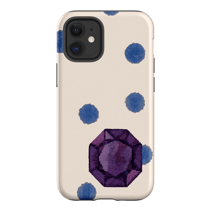 February Amethyst Printed Phone Cases iPhone 12 Mini / Armoured by Joiana - The Dairy