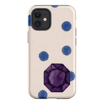 February Amethyst Printed Phone Cases iPhone 12 Mini / Armoured by Joiana - The Dairy