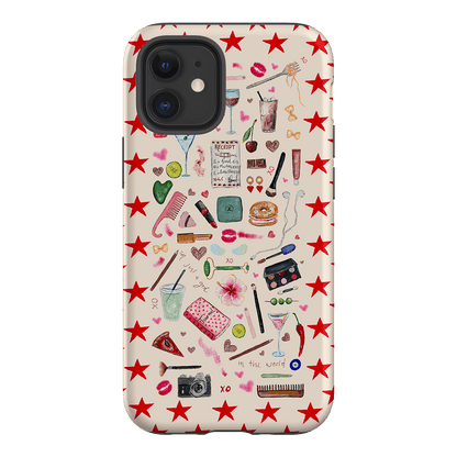Just A Girl Printed Phone Cases iPhone 12 Mini / Armoured by BG. Studio - The Dairy