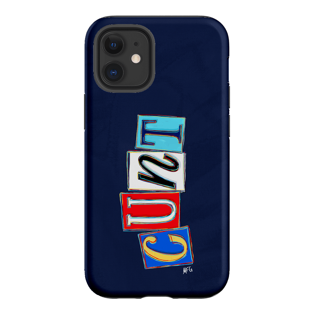 Lil Cnts Blue Printed Phone Cases iPhone 12 Mini / Armoured by Margarbs Art - The Dairy