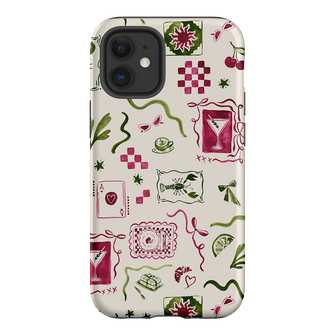 Martini Gal Printed Phone Cases iPhone 12 Mini / Armoured by Charlie Taylor - The Dairy