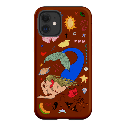 Mermaid Salad Chocolate Printed Phone Cases iPhone 12 Mini / Armoured by Easty Beasty - The Dairy