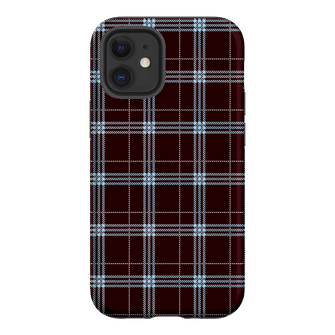 Mocha Plaid Printed Phone Cases iPhone 12 Mini / Armoured by The Dairy - The Dairy