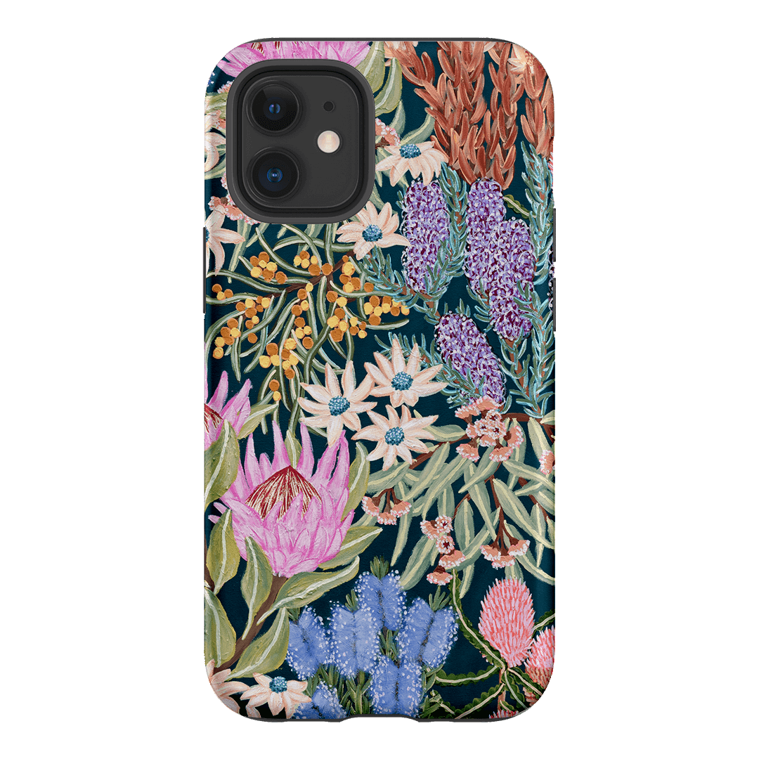Moonlit Floral Printed Phone Cases iPhone 12 Mini / Armoured by Amy Gibbs - The Dairy