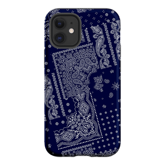 Paisley Indigo Printed Phone Cases iPhone 12 Mini / Armoured by The Dairy - The Dairy