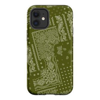 Paisley Fern Printed Phone Cases iPhone 12 Mini / Armoured by The Dairy - The Dairy