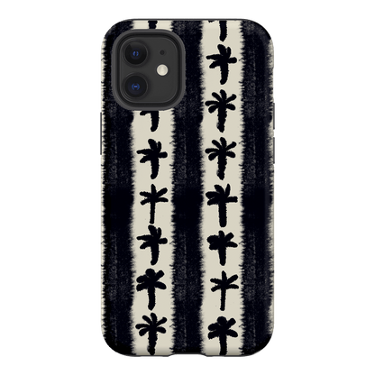 Palm Stripe Printed Phone Cases iPhone 12 Mini / Armoured by Desmond & Dempsey - The Dairy