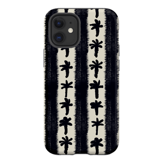 Palm Stripe Printed Phone Cases iPhone 12 Mini / Armoured by Desmond & Dempsey - The Dairy