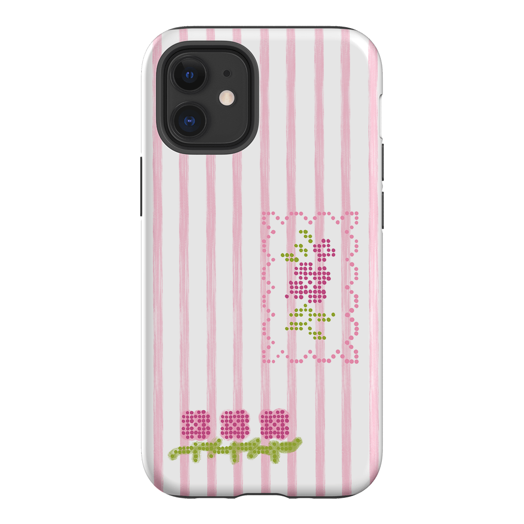 Patchwork Pink Printed Phone Cases iPhone 12 Mini / Armoured by Kayla Carr - The Dairy