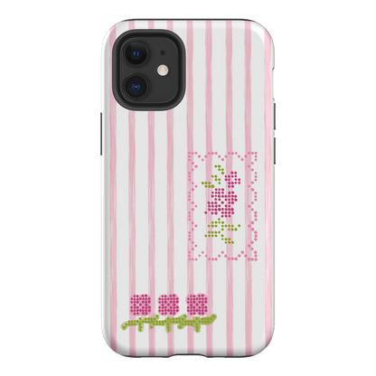 Patchwork Pink Printed Phone Cases iPhone 12 Mini / Armoured by Kayla Carr - The Dairy