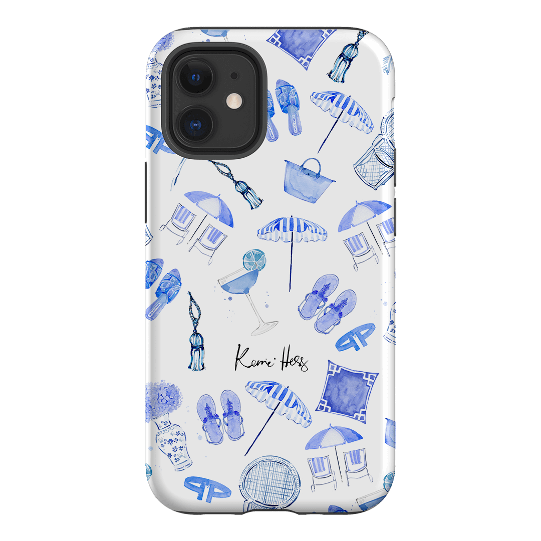 Santorini Printed Phone Cases iPhone 12 Mini / Armoured by Kerrie Hess - The Dairy