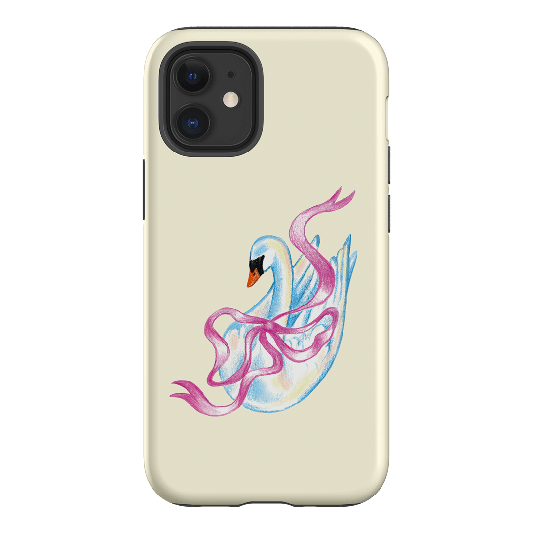 Satin Swan Printed Phone Cases iPhone 12 Mini / Armoured by Femke Studio - The Dairy