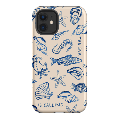 Sea Call Printed Phone Cases iPhone 12 Mini / Armoured by Cass Deller - The Dairy