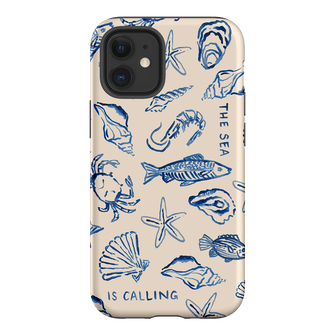 Sea Call Printed Phone Cases iPhone 12 Mini / Armoured by Cass Deller - The Dairy