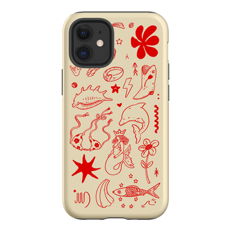 Spiced Cowboy Cream Printed Phone Cases iPhone 12 Mini / Armoured by Easty Beasty - The Dairy