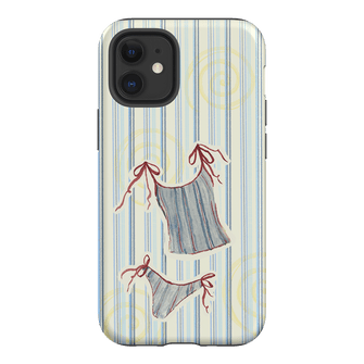 Stripe Tankini Printed Phone Cases iPhone 12 Mini / Armoured by Kayla Carr - The Dairy