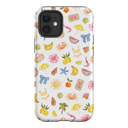 Summer Icons Printed Phone Cases iPhone 12 Mini / Armoured by Cass Deller - The Dairy
