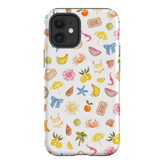 Summer Icons Printed Phone Cases iPhone 12 Mini / Armoured by Cass Deller - The Dairy