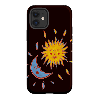 Sun & Moon Plum Printed Phone Cases iPhone 12 Mini / Armoured by BG. Studio - The Dairy