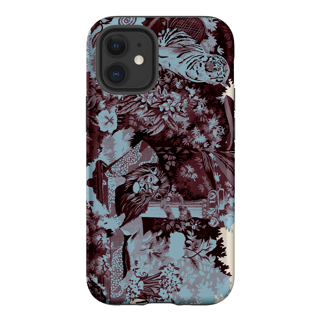 Tippi Blue Printed Phone Cases iPhone 12 Mini / Armoured by Desmond & Dempsey - The Dairy
