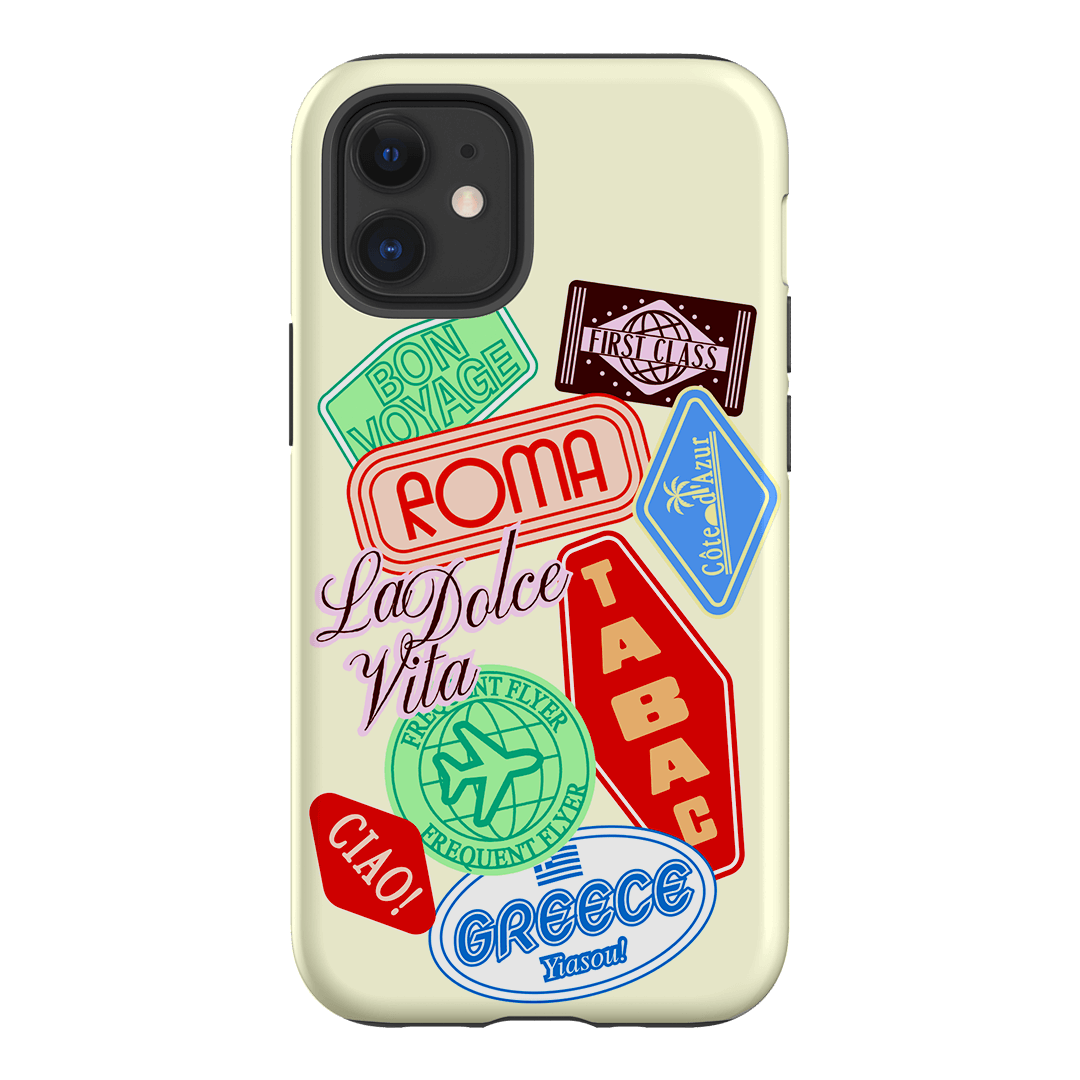 Well Travelled Printed Phone Cases iPhone 12 Mini / Armoured by The Dairy - The Dairy