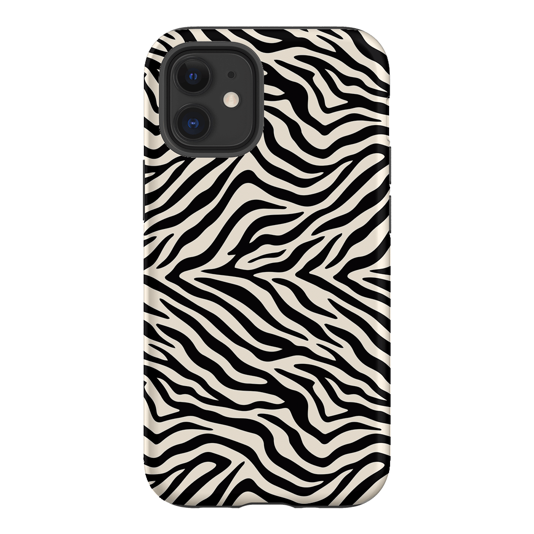 Zebra Ink Printed Phone Cases iPhone 12 Mini / Armoured by The Dairy - The Dairy