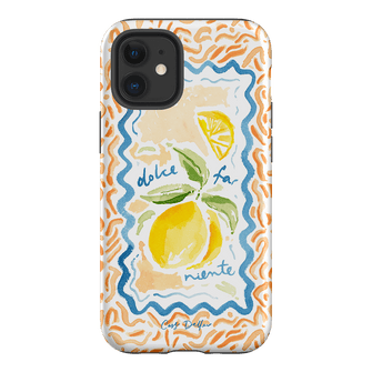 Dolce Far Niente Printed Phone Cases iPhone 12 Mini / Armoured by Cass Deller - The Dairy