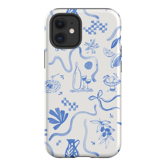 Mediterranean Wave Printed Phone Cases iPhone 12 Mini / Armoured by Charlie Taylor - The Dairy