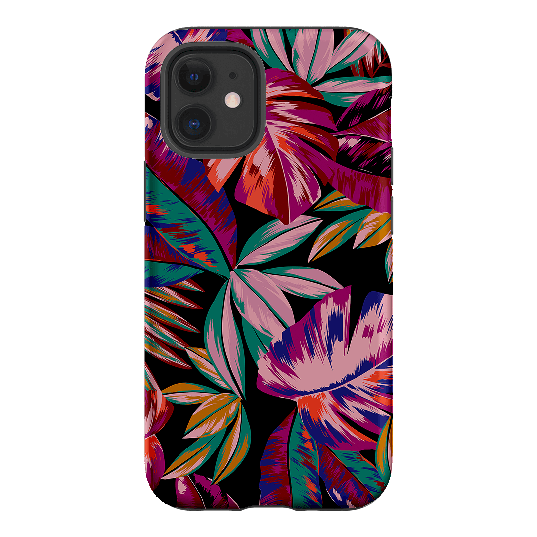 Midnight Palm Printed Phone Cases iPhone 12 Mini / Armoured by Charlie Taylor - The Dairy