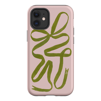 Garden Ribbon Printed Phone Cases iPhone 12 Mini / Armoured by Jasmine Dowling - The Dairy