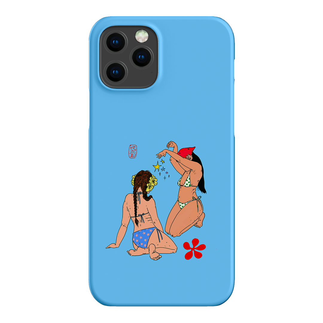 Babe Magic Blue Printed Phone Cases iPhone 12 Pro / Snap by Easty Beasty - The Dairy