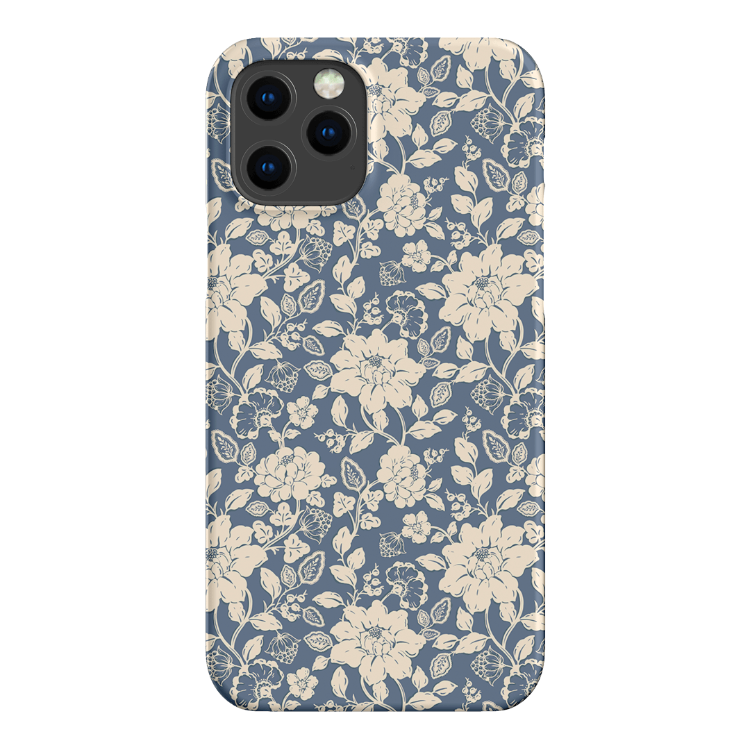 Blue Garden Printed Phone Cases iPhone 12 Pro / Snap by Kasiags Art - The Dairy