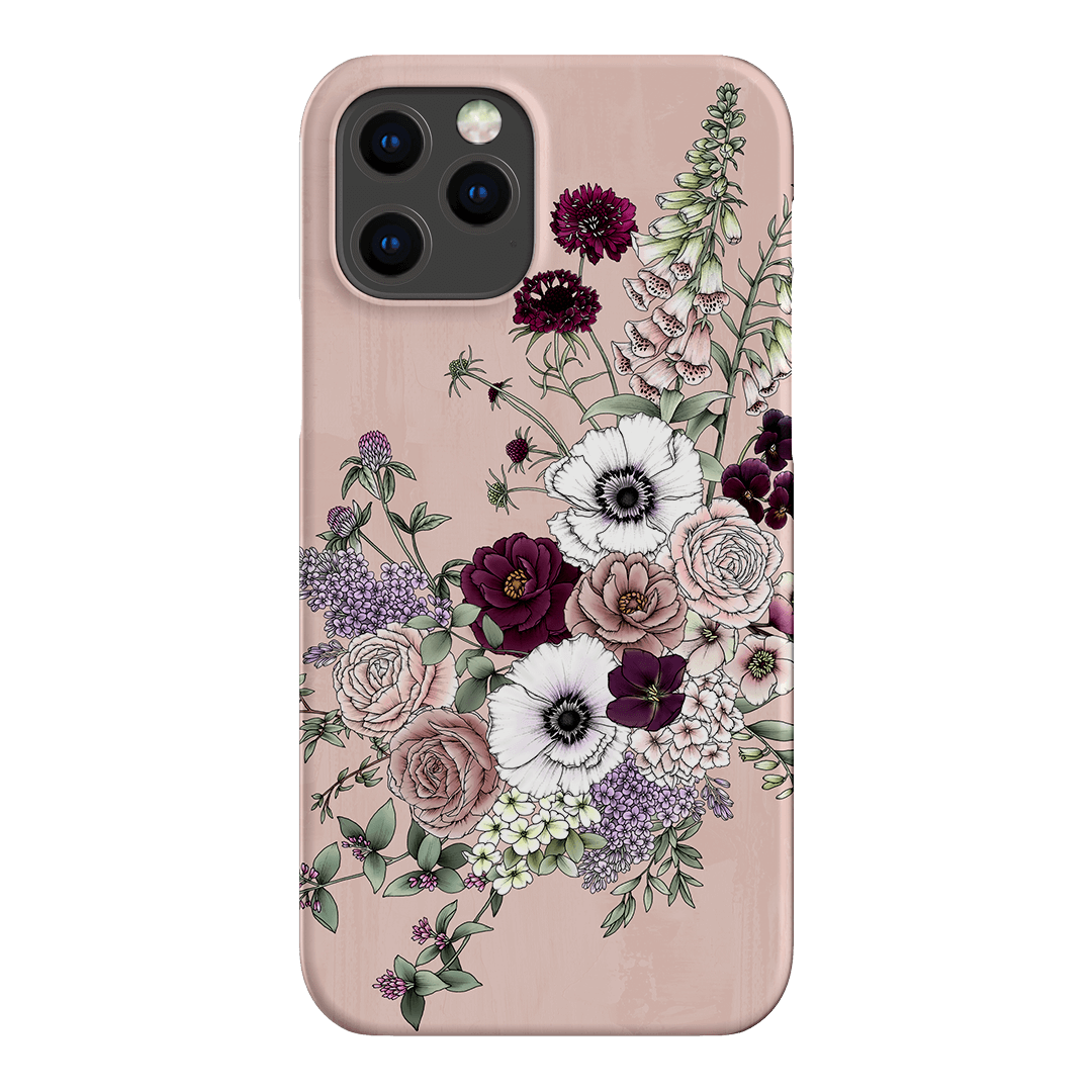 Blush Wildflowers Printed Phone Cases iPhone 12 Pro / Snap by Typoflora - The Dairy