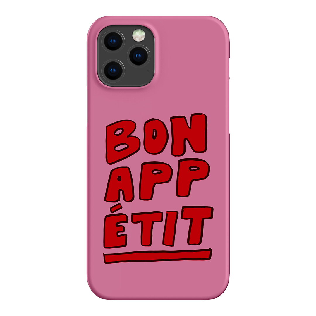 Bon Appetit Red Printed Phone Cases iPhone 12 Pro / Snap by The Dairy - The Dairy