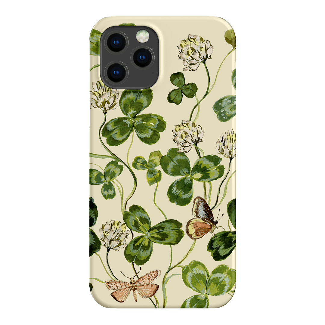 Clover & Butterflies Printed Phone Cases iPhone 12 Pro / Snap by Ellie Mae - The Dairy