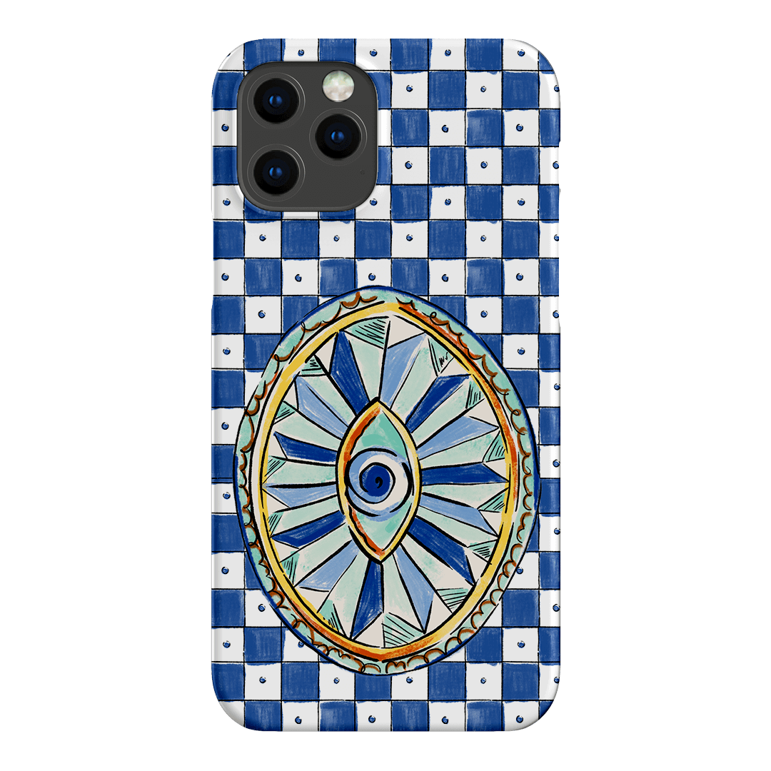 Evil Eye Printed Phone Cases iPhone 12 Pro / Snap by Fenton & Fenton - The Dairy