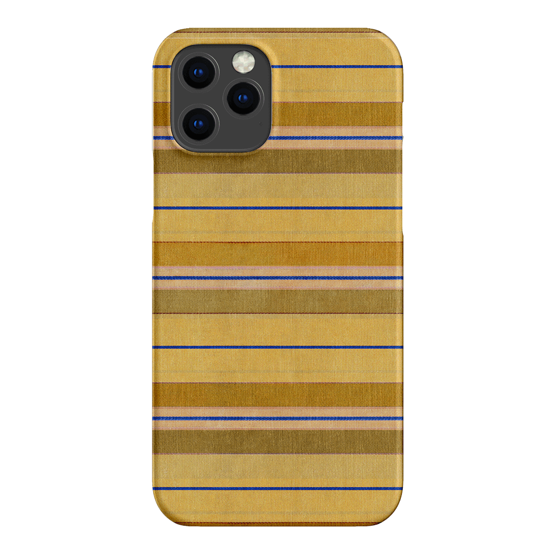Golden Stripe Printed Phone Cases iPhone 12 Pro / Snap by Fenton & Fenton - The Dairy