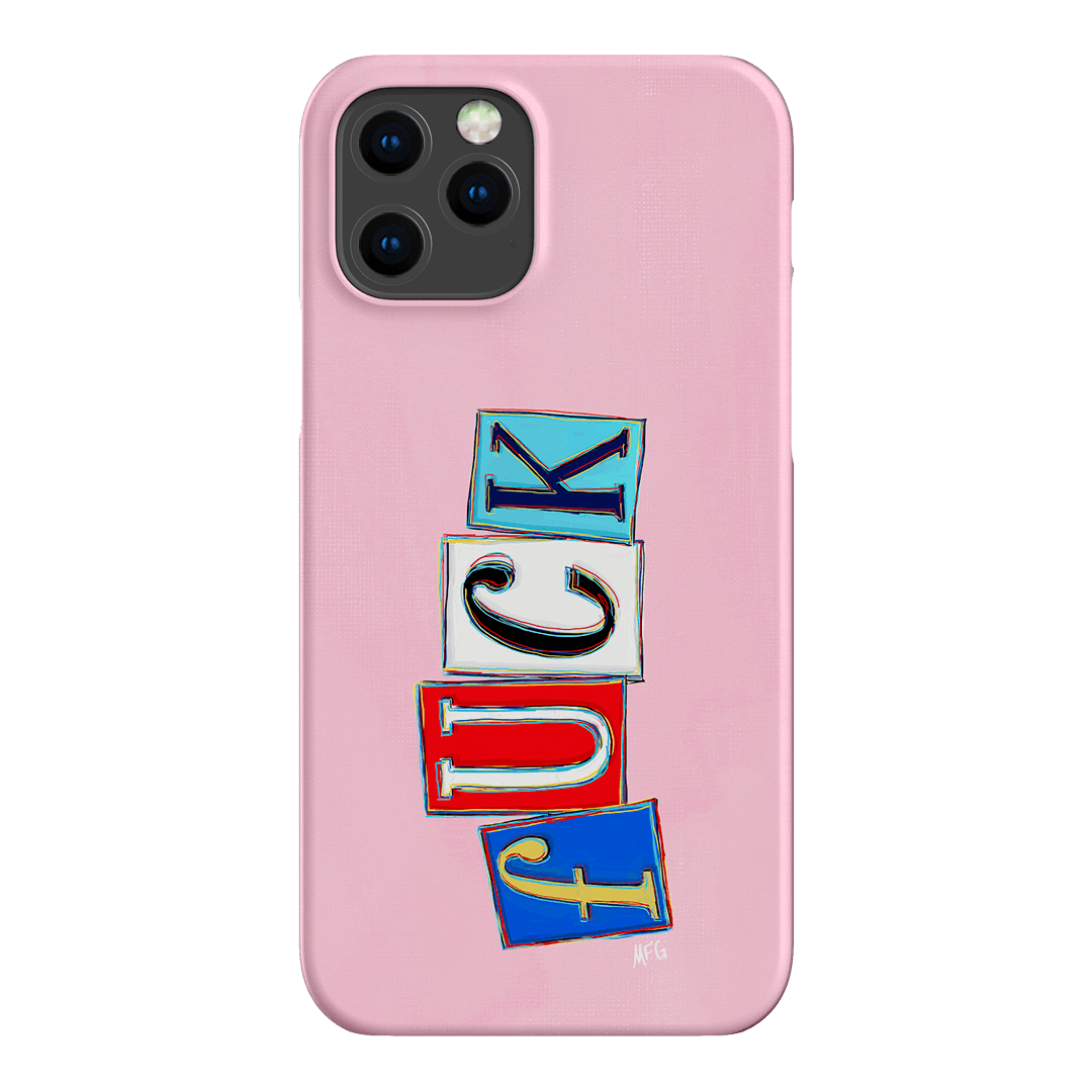 Lil Fcks Pink Printed Phone Cases iPhone 12 Pro / Snap by Margarbs Art - The Dairy