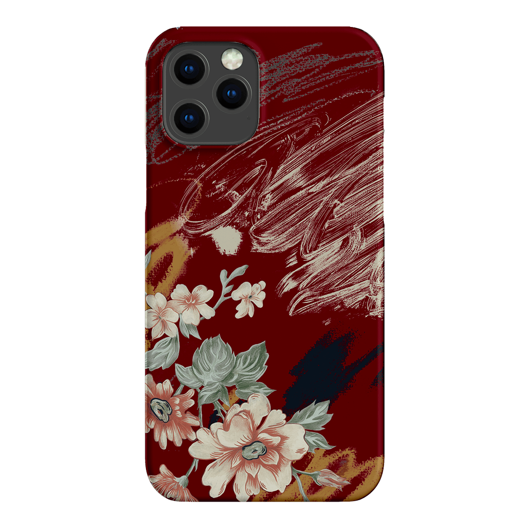 Love Floral Printed Phone Cases iPhone 12 Pro / Snap by Desmond & Dempsey - The Dairy